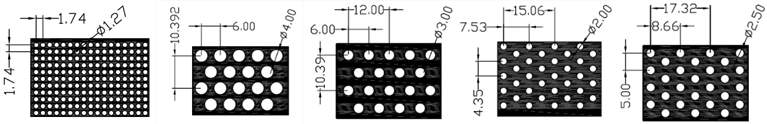 perforated metal drawing