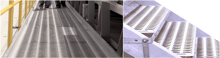 safety grating walkway