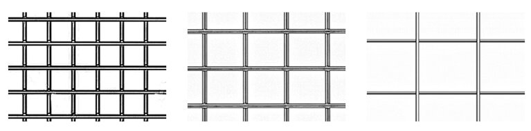 welded wire mesh opening