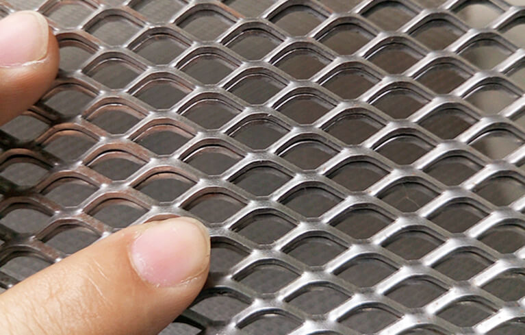 Stainless steel expanded metal mesh,SS304,SS316 | HoleMetals.com