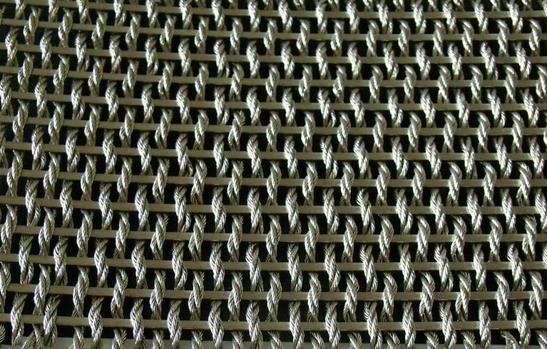 auteursrechten vriendschap Okkernoot architectural woven wire mesh | Decorative stainless steel mesh supply