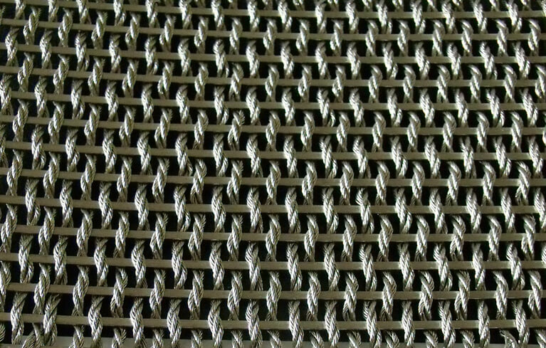 architectural woven wire mesh