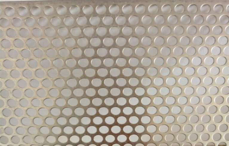 Perforated sales aluminium mesh