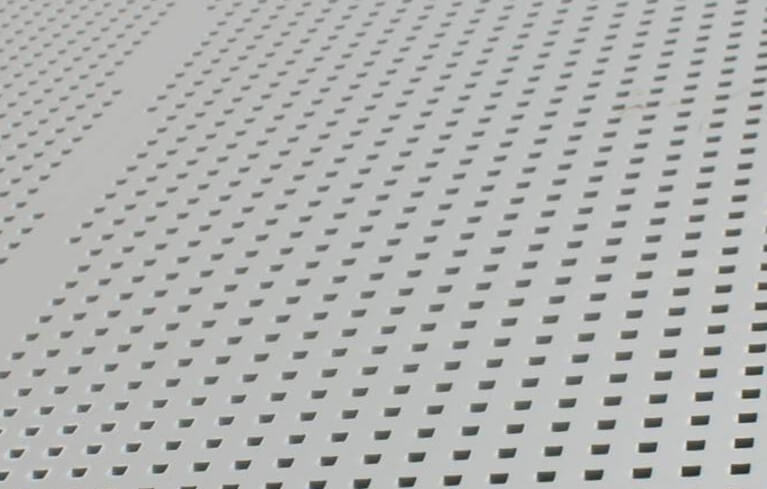 aluminium sheet holes