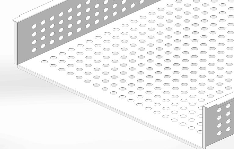 perforated metal baskets