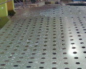 perforated metal fencing