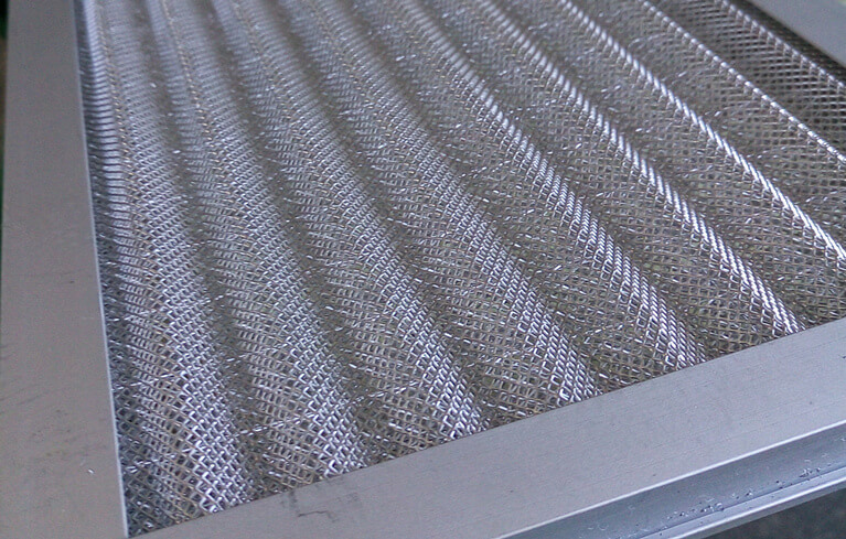 aluminium mesh filter
