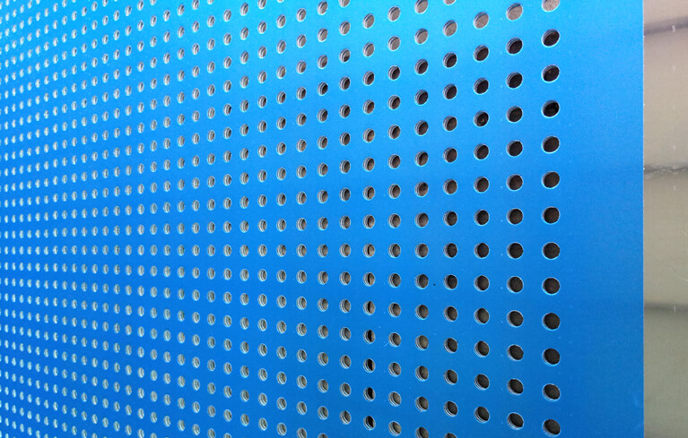 aluminum perforated metal