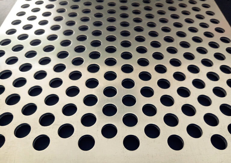 perforated aluminium plate