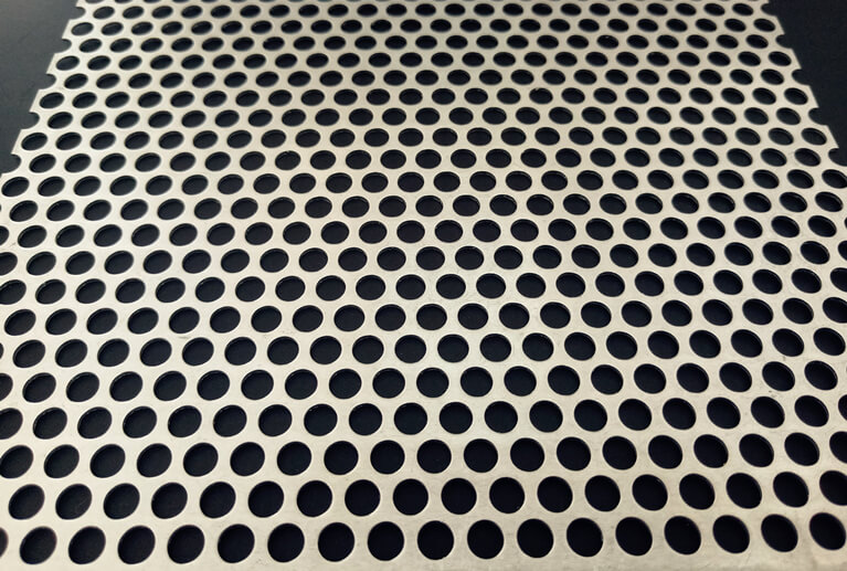 perforated aluminium screen