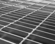 steel grate floor