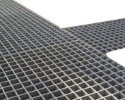 galvanised floor grating