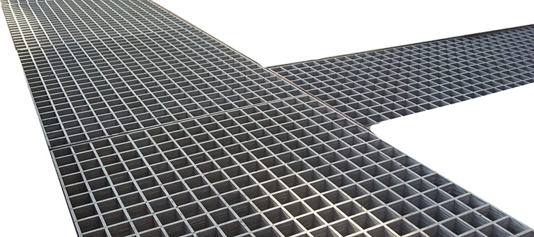 galvanised floor grating